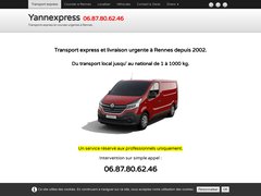 Yannexpress transport express et course urgente Rennes.