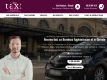 Détails :  RÉSERVER TAXI BORDEAUX AGGLOMÉRATION