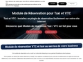 Détails : Module de réservation pour Taxi et VTC