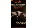 Détails : Clédana, service de véhicule de transport privé avec chauffeur.