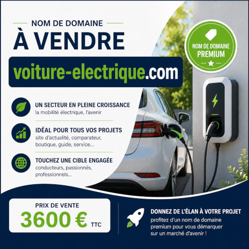 voiture &eacute;lectrique